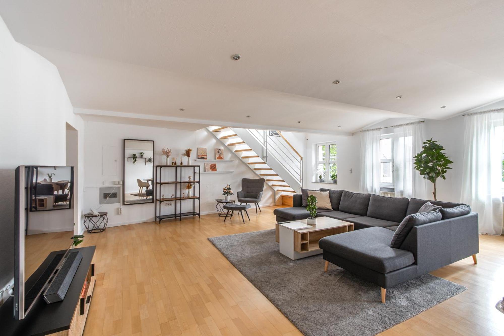 וורמס Penthouse-Maisonette - City Center, Highspeed Internet, Garage מראה חיצוני תמונה